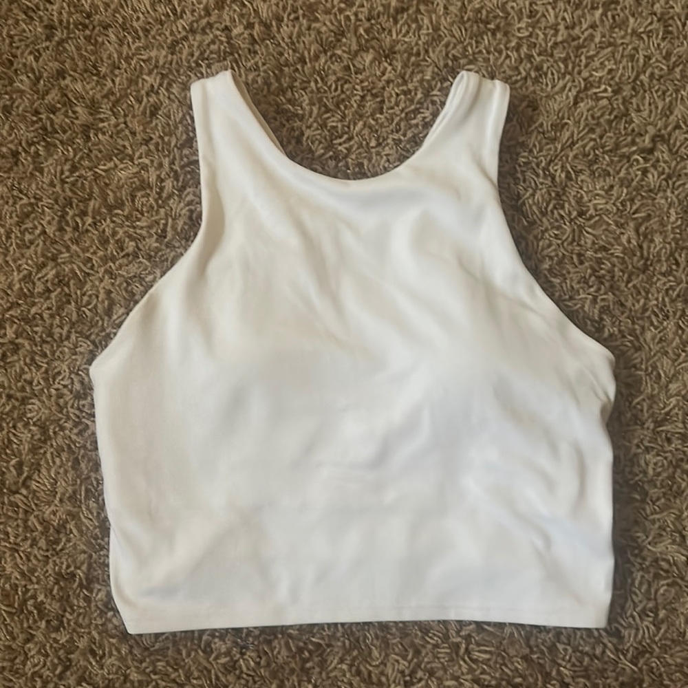 XS athletea “conscious crop bra”